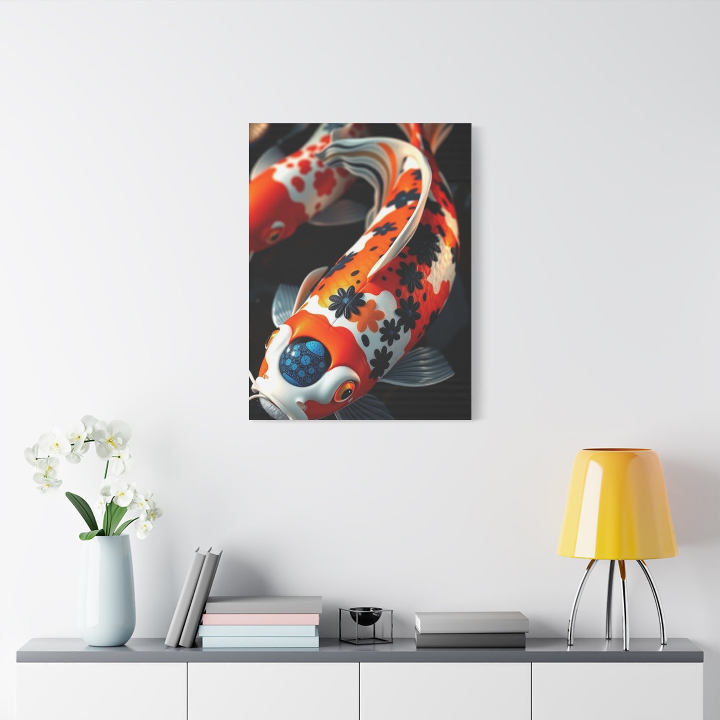 Supreme Koi Fish Art Beautiful Collection Wall Art & Canvas Print