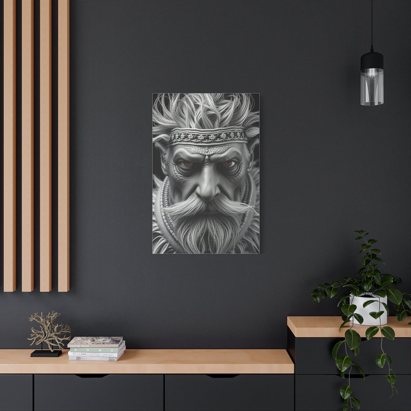 Opulent Contrast Canvas Wall Art & Canvas Print