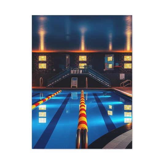 Supreme Swimming Pool Art Beautiful Collection Wall Art & Canvas Print