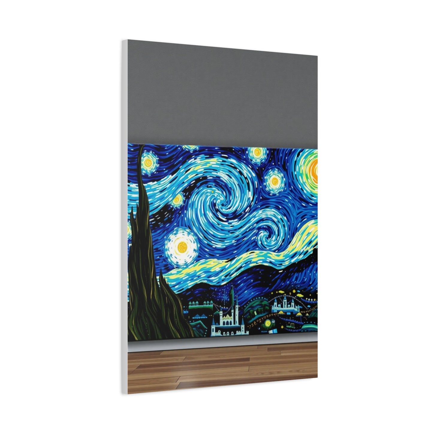 Supreme The Starry Night Canvas Art Beautiful Collection Wall Art & Canvas Print