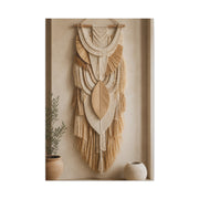 Handwoven Natural Fiber Wall Hanging Wall Art & Canvas Print