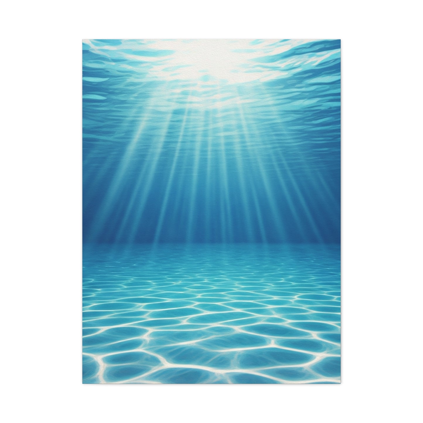 Sunlit Underwater Glow Wall Art & Canvas Prints  Product Description