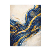 Energy Flow Resonance Abstract Wall Art & Canvas Print