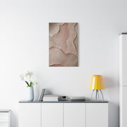 Wabi-Sabi Pink Blush Plaster Texture Wall Art & Canvas Print
