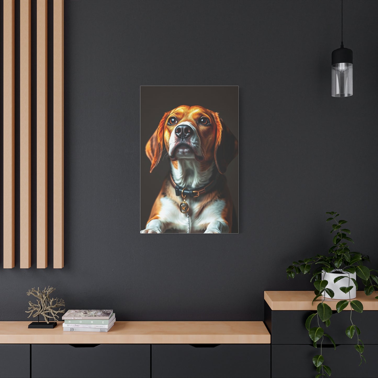 Beagle Art Refined Canvas Wall Art & Canvas Print