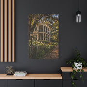 Garden District Mansion Under Live Oaks Wall Art & Canvas Print