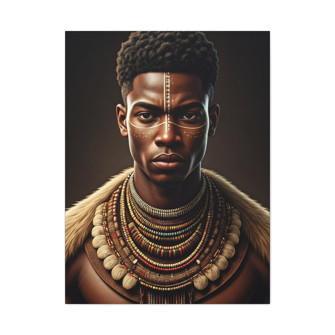 Warrior King Portrait Wall Art & Canvas Prints