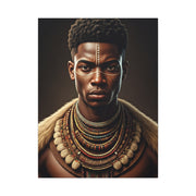 Warrior King Portrait Wall Art & Canvas Prints