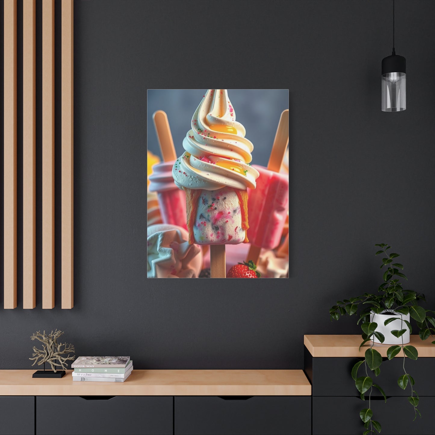 Ice Cream & Popsicle Art Supreme Gallery Wall Art & Canvas Print