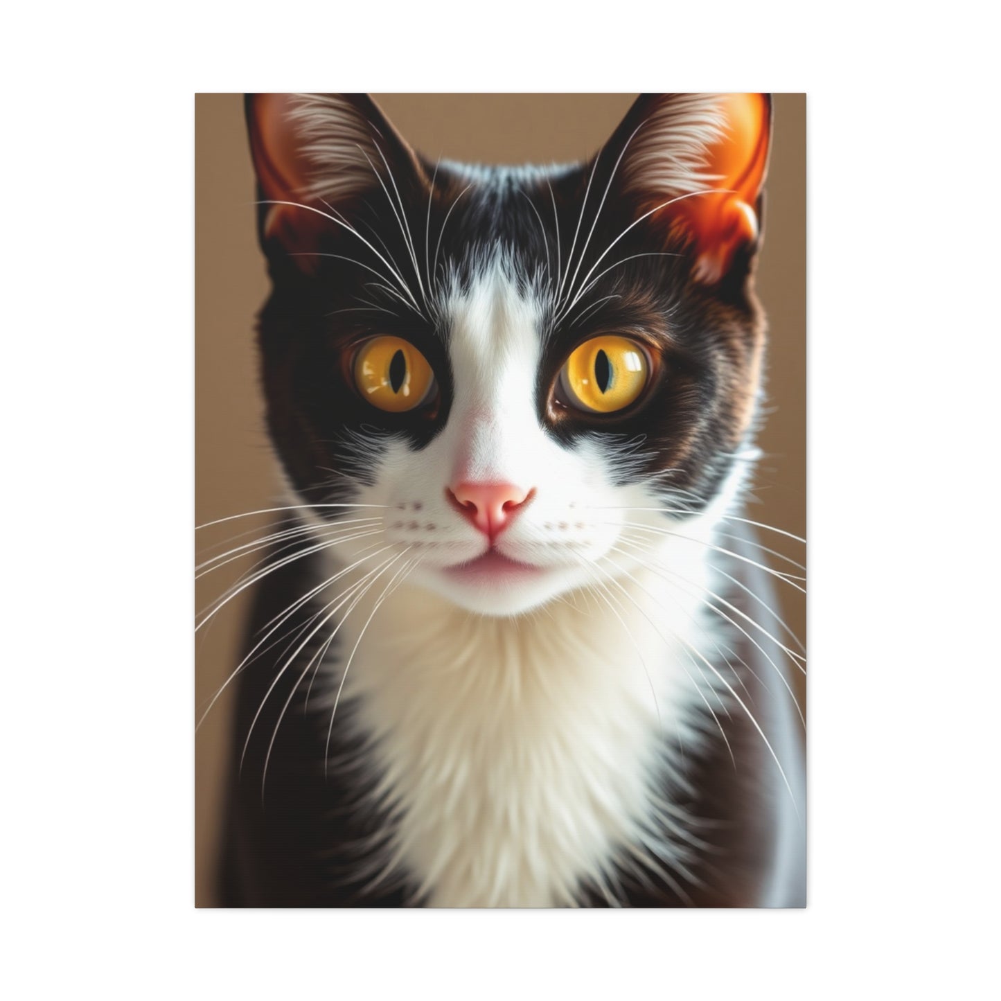 Tuxedo Cat Art Supreme Canvas Wall Art & Canvas Print
