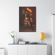 Body Positive Seated Figure Study Wall Art & Canvas Print