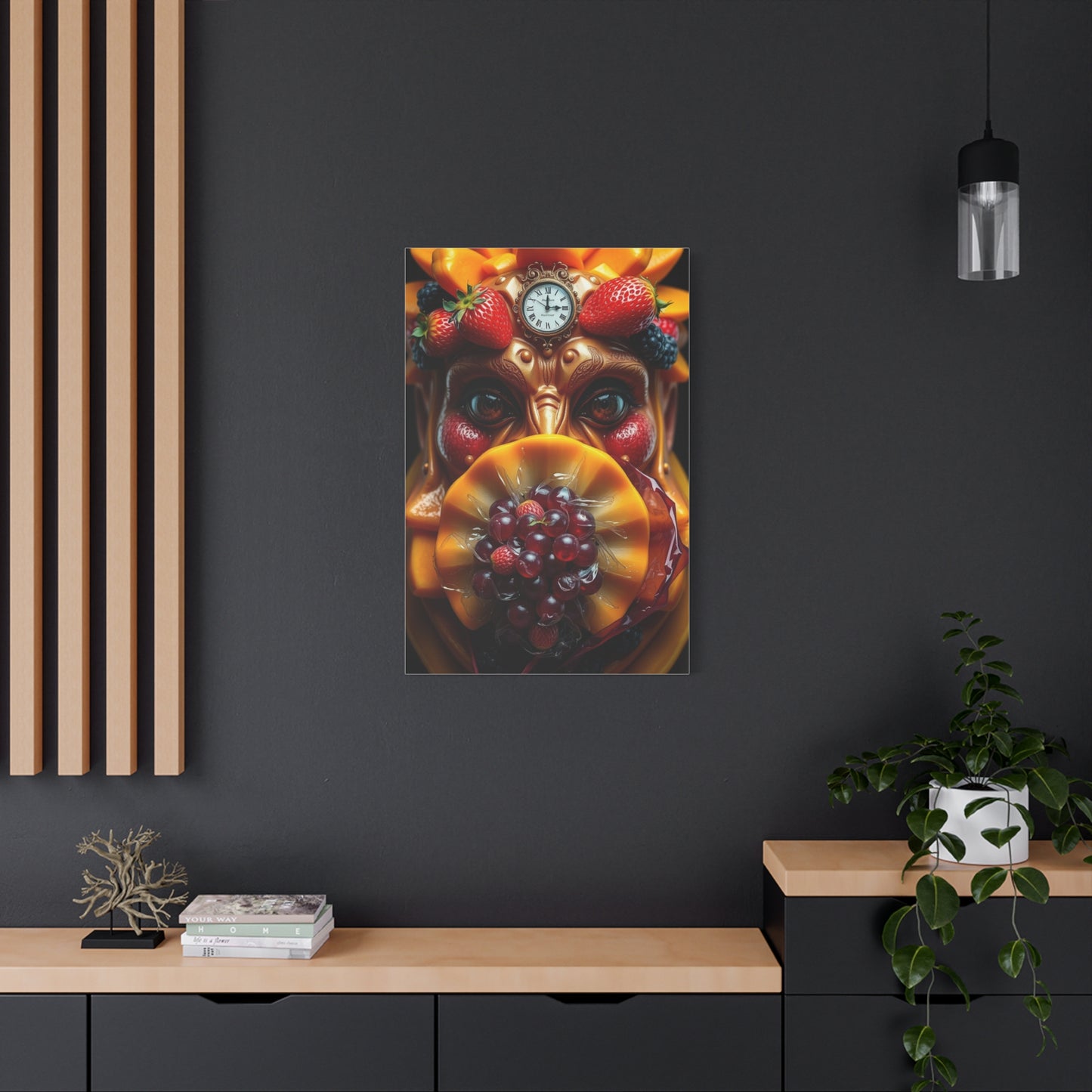 Gourmet Harvest Elegance wall art & canvas print