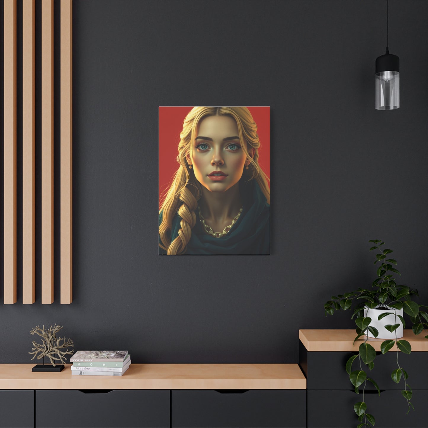 Aureate Muse Masterpiece wall art & canvas print
