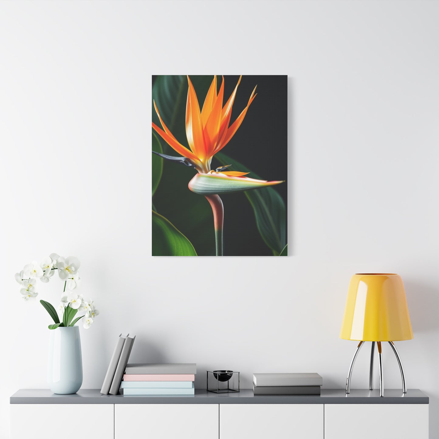 Supreme Bird of Paradise Plant Art Beautiful Collection Wall Art & Canvas Print
