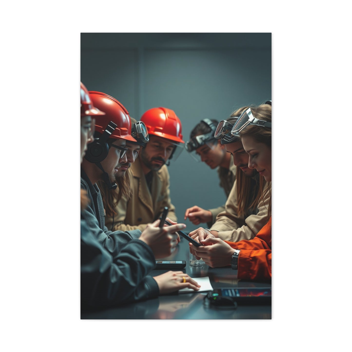 Teamwork Art Supreme Canvas Wall Art & Canvas Print
