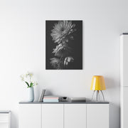 Vertical Dahlia Stem Composition Wall Art & Canvas Prints