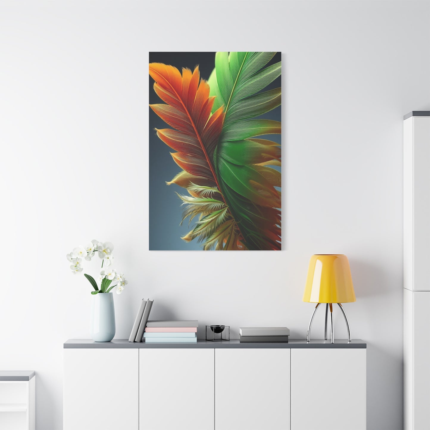 Supreme Feather Art Beautiful Collection Wall Art & Canvas Print