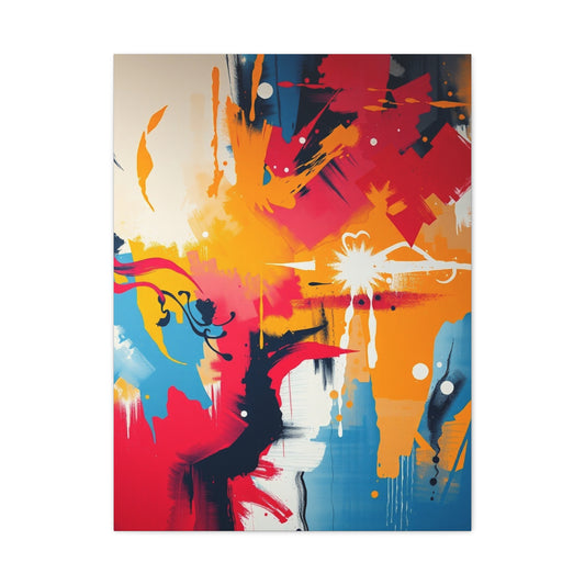 Grandiose Abstraction Canvas