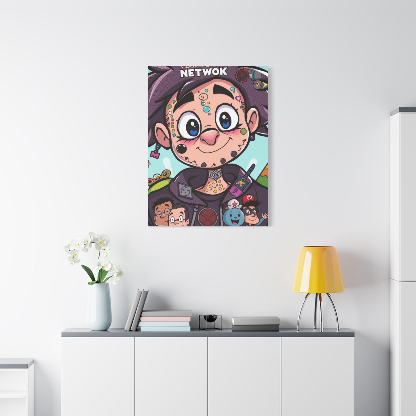 Deluxe Animation Panorama Wall Art & Canvas Print