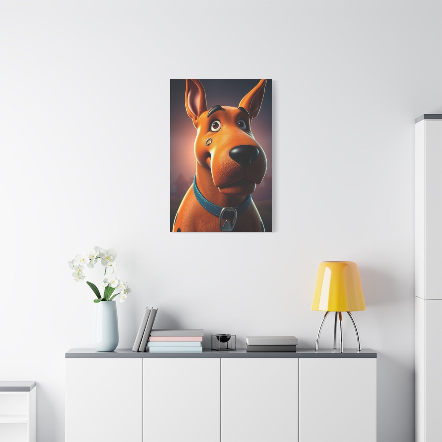 Supreme Scooby-Doo (TV Series) Characters Art Collection Wall Art & Canvas Print