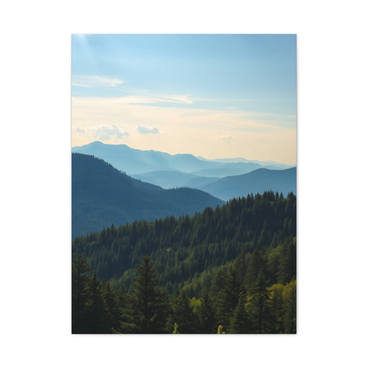 Great Smoky Mountain National Park Art Canvas Art 1 Wall Art & Canvas Print