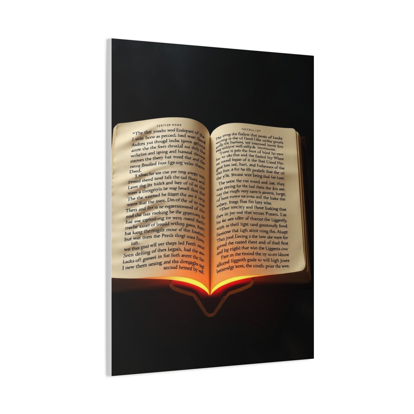 Ethereal Scripture Tableau Wall Art & Canvas Print