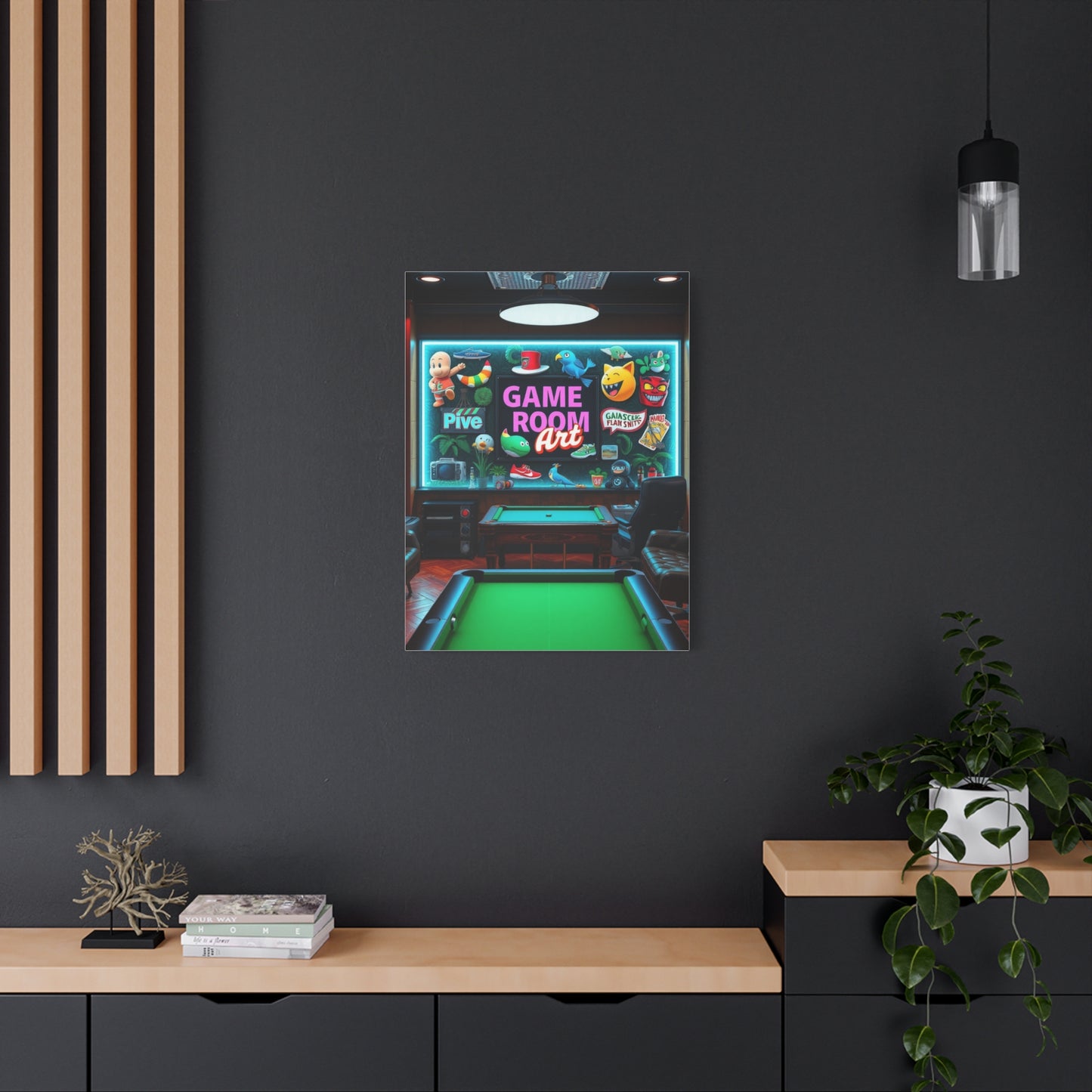 Supreme Game Room Art Beautiful Collection Wall Art & Canvas Print
