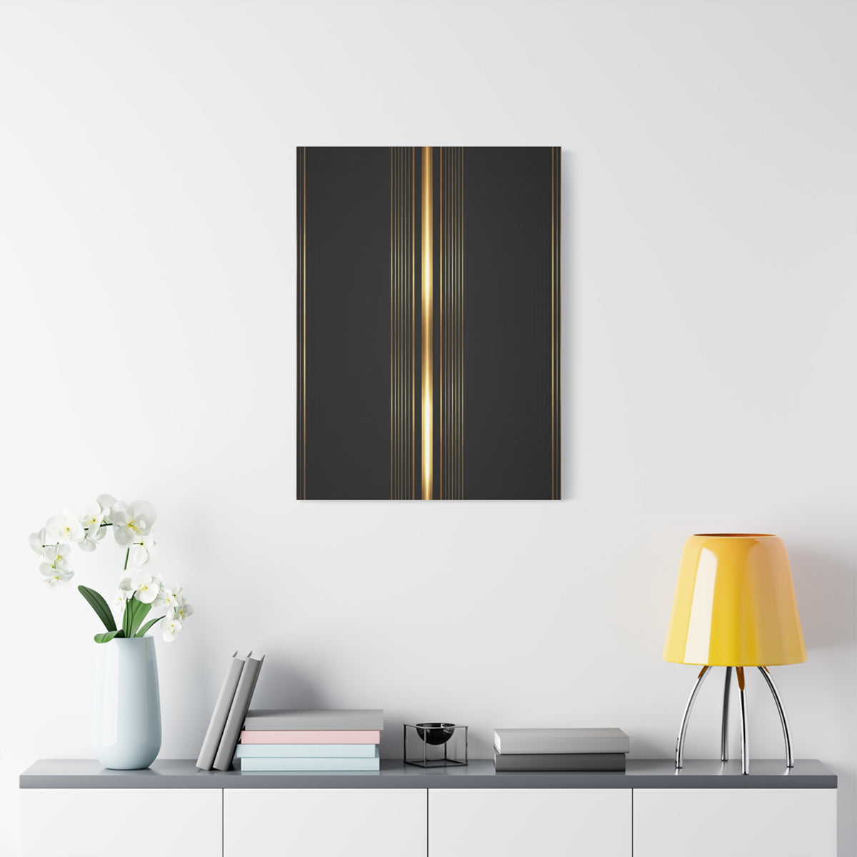 Golden Light Axis Minimal Wall Art & Canvas Prints
