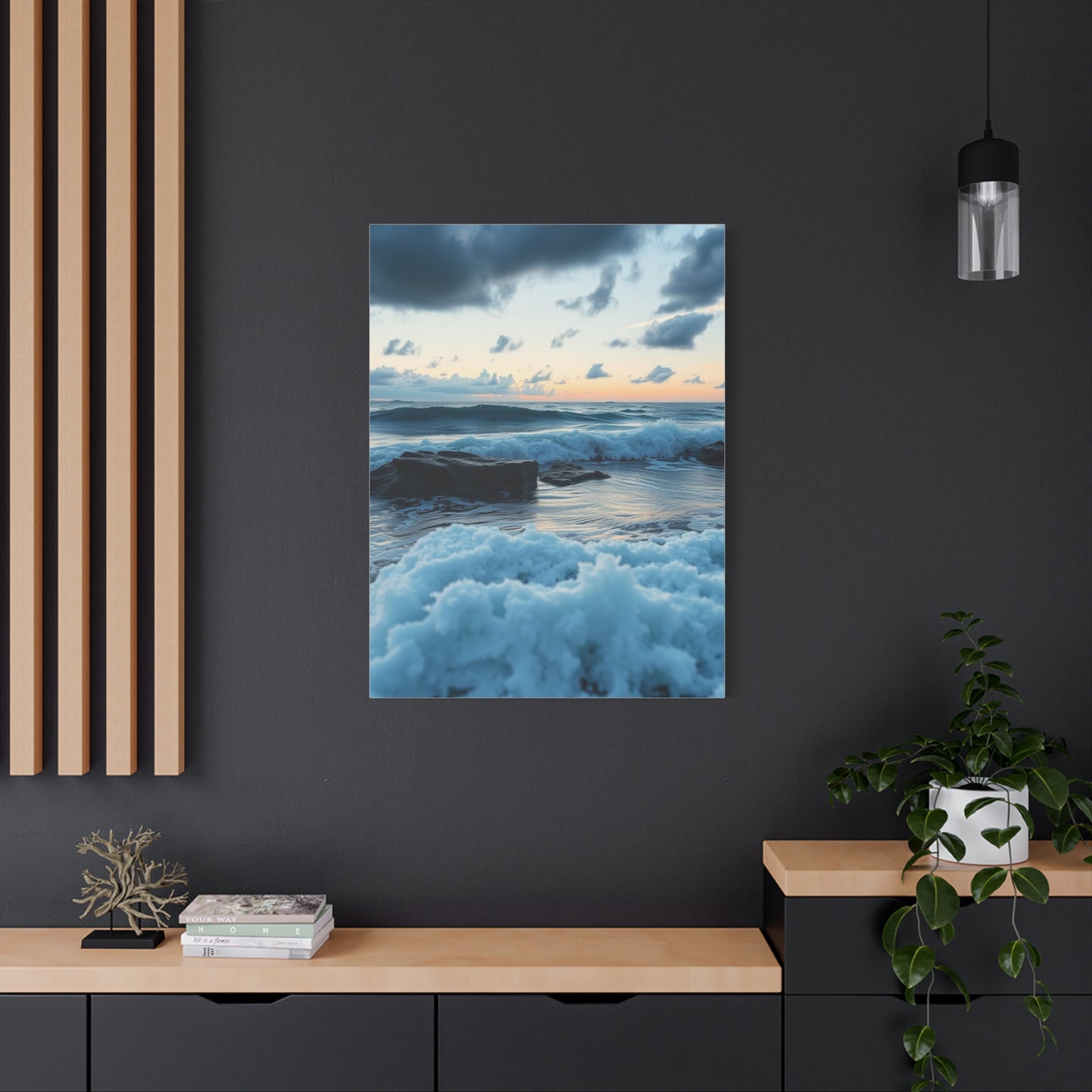 Ethereal Oceanic Tranquility Wall Art & Canvas Print