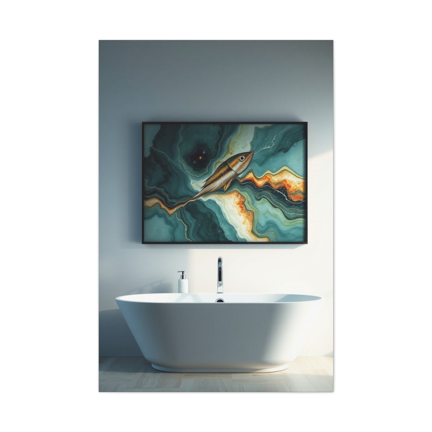 Grandeur Bath Tableau Wall Art & Canvas Print