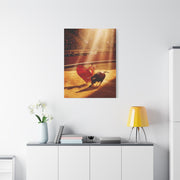Golden Arena Matador Bullfight Wall Art & Canvas Print