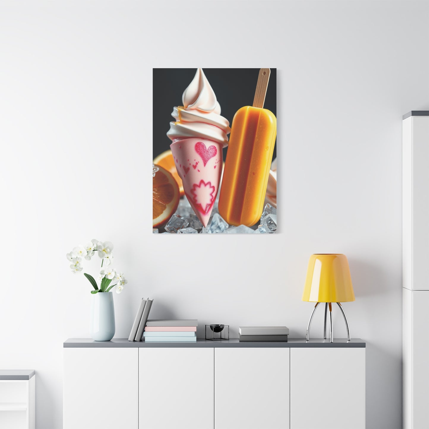 Vision Ice Cream & Popsicle Art Art Wall Art & Canvas Print