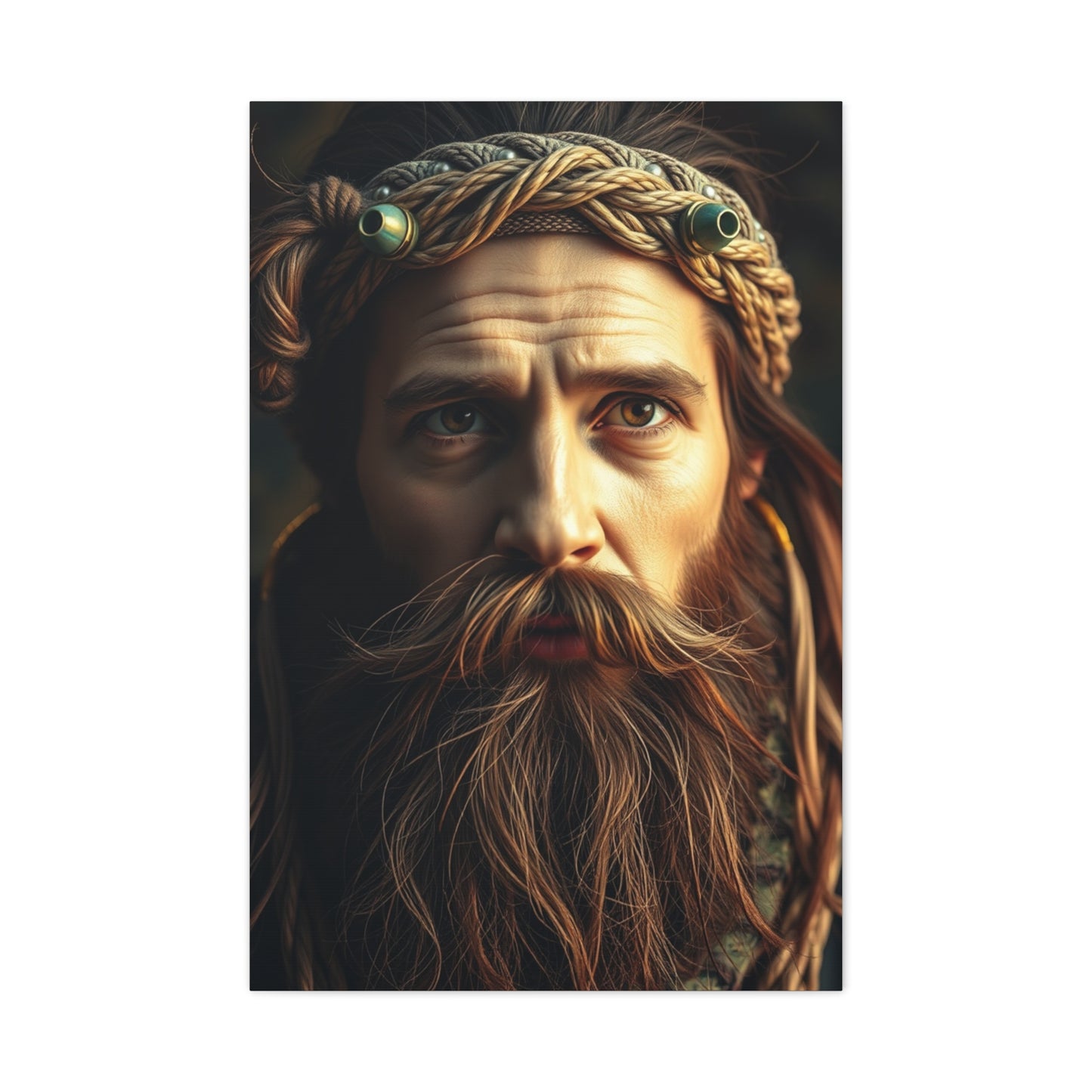 Gilded Serenity Wall Art Wall Art & Canvas Print