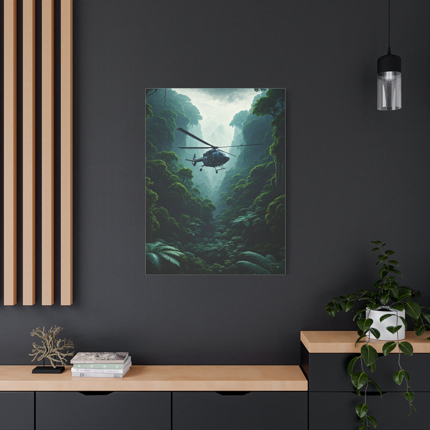 Jungle Canyon Flight Expedition Wall Art & Canvas Prints