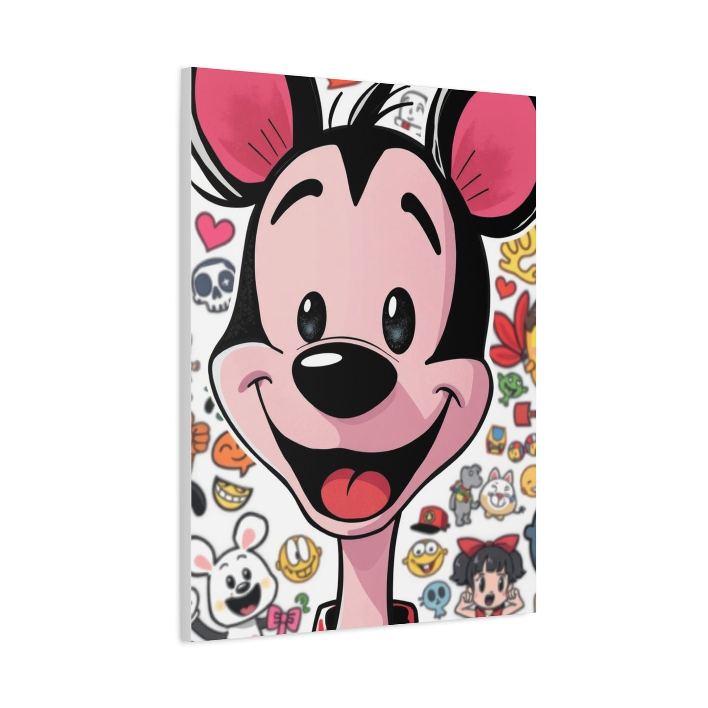Grand Doodle Symphony Canvas Wall Art & Canvas Print
