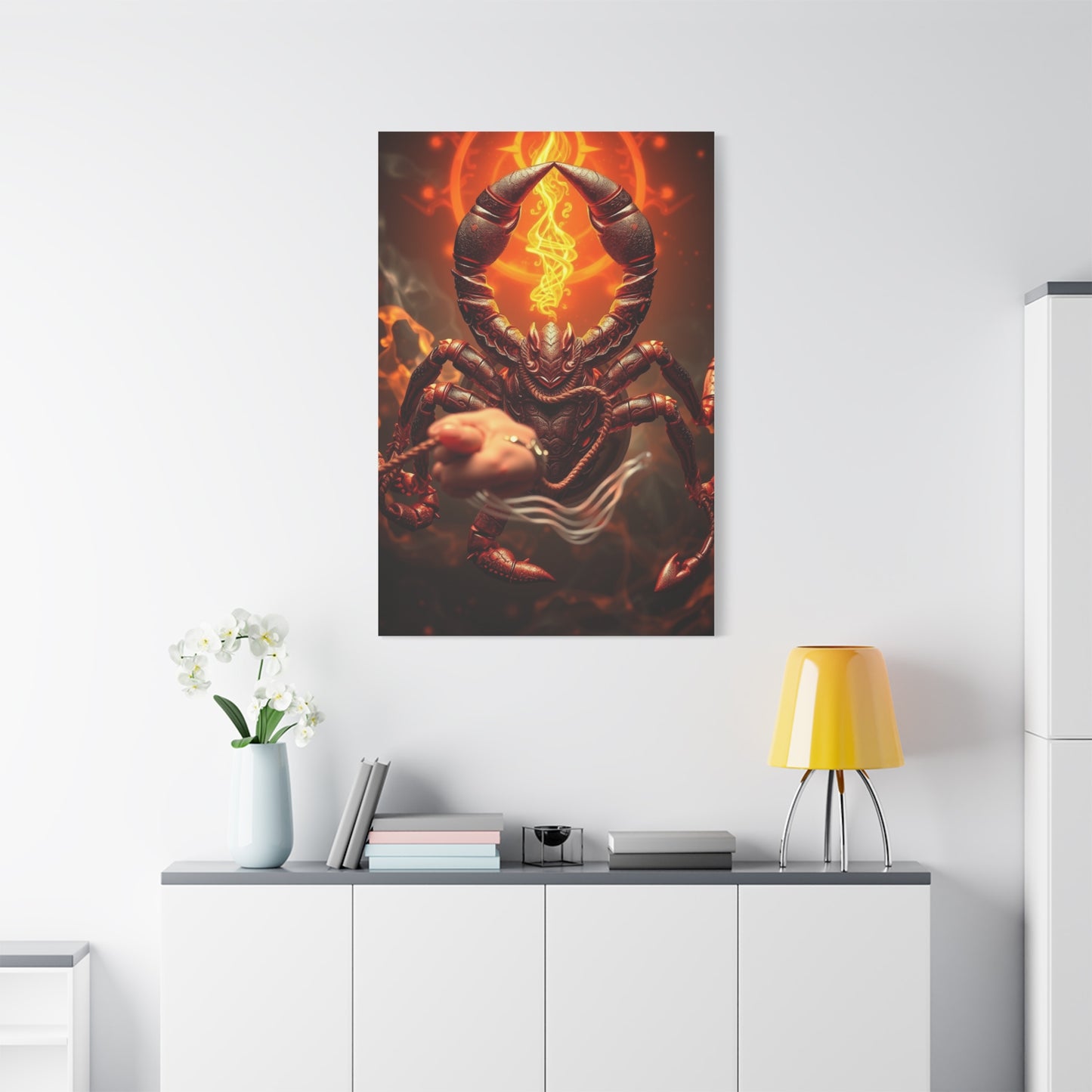 Celestial Scorpio Masterpiece Wall Art & Canvas Print