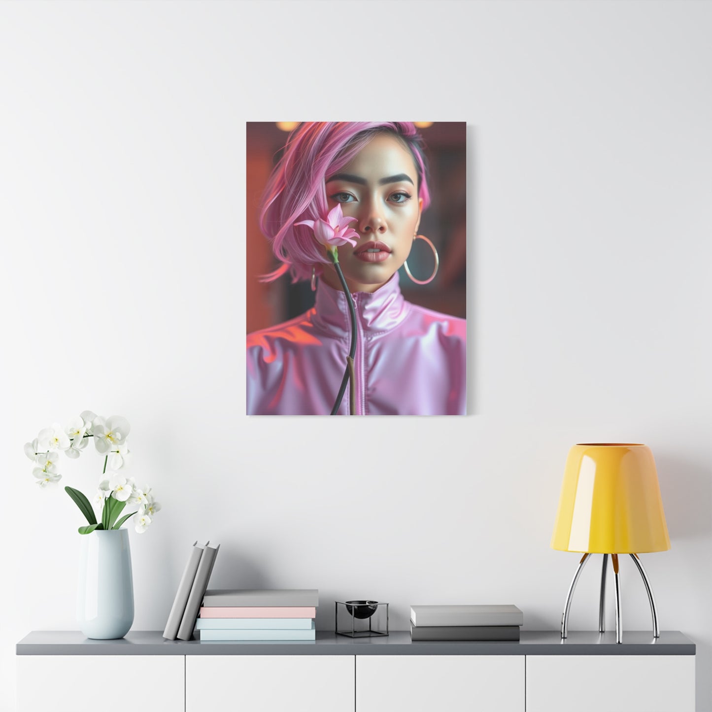 Petal Symphony Premium Canvas Wall Art & Canvas Print