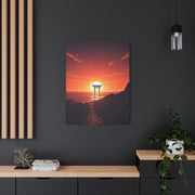 Sacred Horizon Torii Sunset Wall Art & Canvas Prints