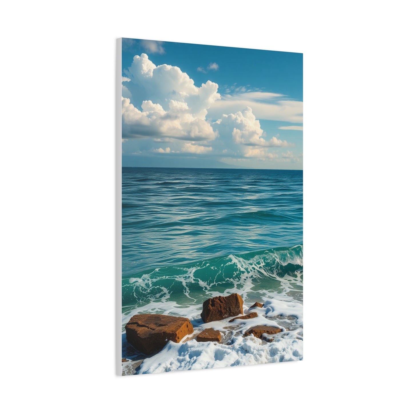 Azure Horizon Elegance Wall Art & Canvas Print