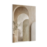 Soft Neutral Architectural Arch Wall Art & Canvas Print