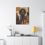 Afrocentric Power Portrait Wall Art & Canvas Print