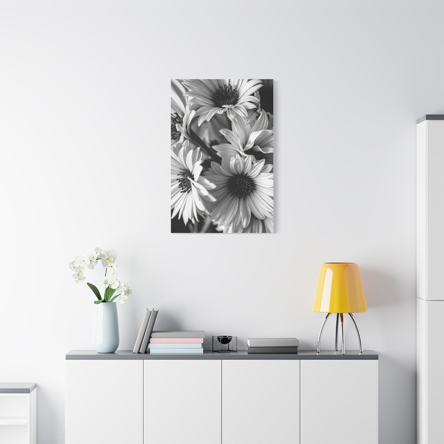 Silhouette Flora Masterpiece Wall Art & Canvas Print