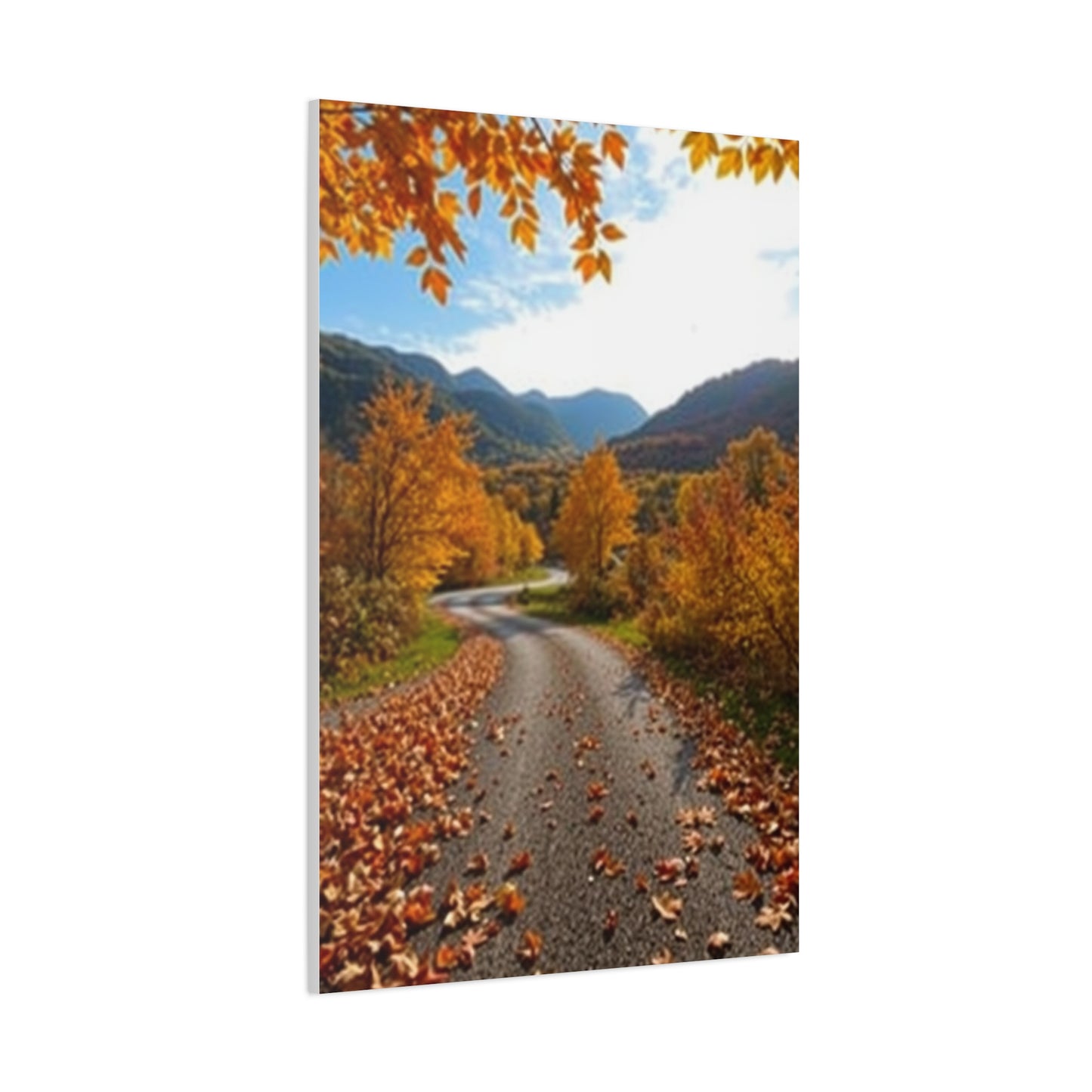 Crimson Canopy Elegance Wall Art & Canvas Print