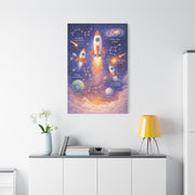 Space Explorer Rockets & Constellations – Wall Art & Canvas Print