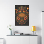 Tropical Tiki Bar Crest Wall Art & Canvas Print