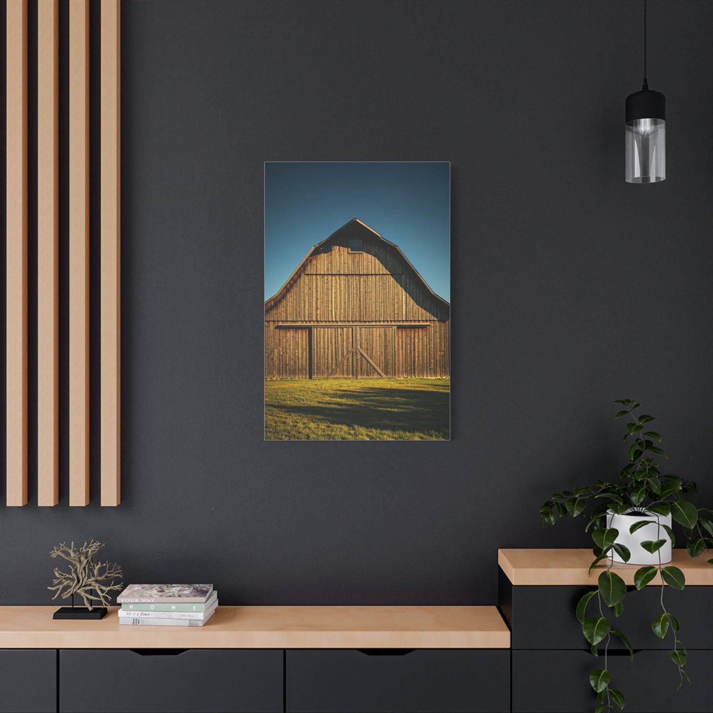 Classic Sunlit Wooden Barn Wall Art & Canvas Prints.