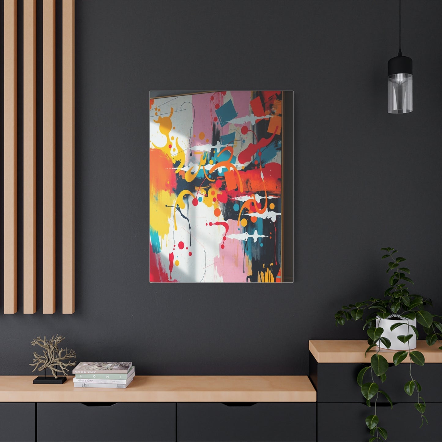 Vibrant Grandeur Canvas