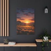 Savannah Sunset Glow Wall Art & Canvas Prints