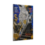 Entrepreneur Street Collage Success Street Wall Art & Canvas Print