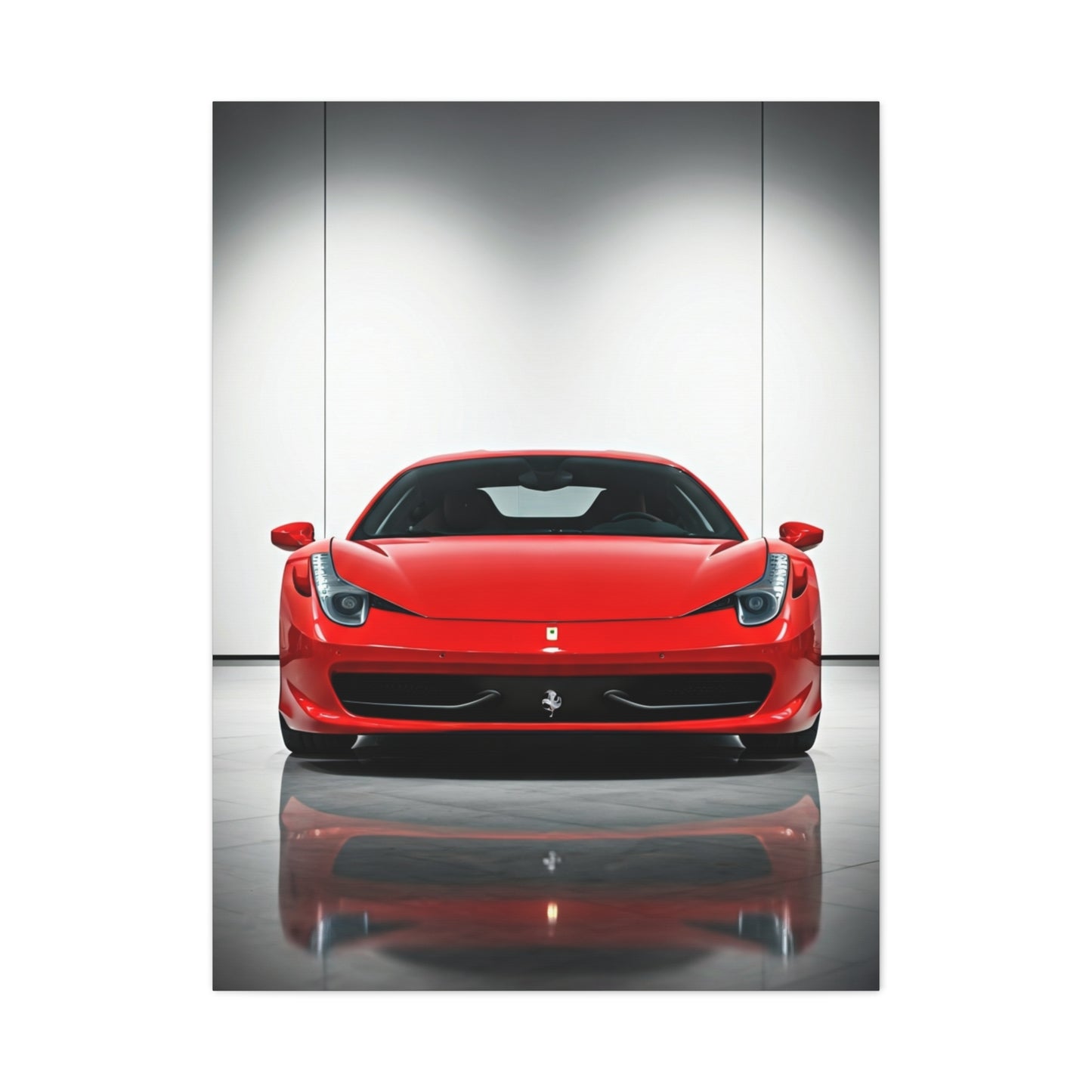 Ferrari 458 Italia Luxury Showroom Wall Art & Canvas Prints